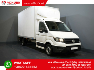 Volkswagen Crafter Bakwagen * 35 2.0 TDI 180 к.с. 234 високий! Фургон / Меблевий ящик / Задній підйомник / Верхній спойлер / CarPlay / Кондиціонер