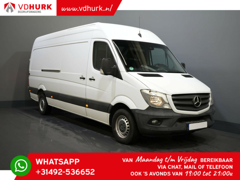 Mercedes-Benz Sprinter Van 319 3.0 V6 L3H2 190 CV E6 Camera/ Cruise/ Seatverw./ Navi/ towbar/ Tachograph