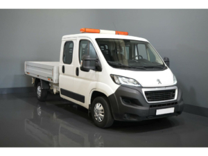 Peugeot Boxer Open cargo box 2.0 HDI 163 hp DC Double Cab Pick Up/ Open cargo box/7 Pers./ 3.0t Trekverm./300x220/ Airco