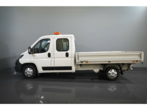 Peugeot Boxer Open cargo box 2.0 HDI 163 hp DC Double Cab Pick Up/ Open cargo box/7 Pers./ 3.0t Trekverm./300x220/ Airco