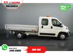 Peugeot Boxer Відкрита вантажна платформа 2.0 HDI 163 к.с. DC Double Cab Pick Up/ Відкрита вантажна платформа/7 чол./3.0t Trekverm./300x220/ Airco