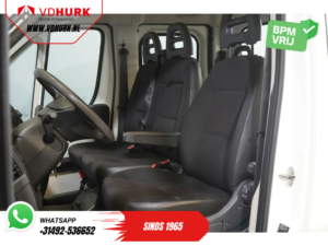 Peugeot Boxer Open laadbak 2.0 HDI 163 pk DC Dubbel Cabine Pick Up/ Open Laadbak/7 Pers./ 3.0t Trekverm./300x220/ Airco