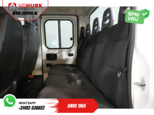 Peugeot Boxer Open laadbak 2.0 HDI 163 pk DC Dubbel Cabine Pick Up/ Open Laadbak/7 Pers./ 3.0t Trekverm./300x220/ Airco