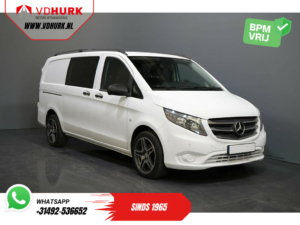 Mercedes-Benz Vito Bestelbus 114 CDI DC Dubbel Cabine BPM VRIJ! 17'' Airco/ LMV/ Cruise/ PDC