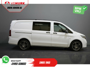 Mercedes-Benz Vito Bestelbus 114 CDI DC Dubbel Cabine BPM VRIJ! 17'' Airco/ LMV/ Cruise/ PDC