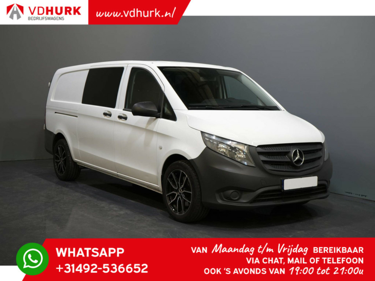 Mercedes-Benz Vito Van 114 CDI Aut. L3 XL 2x Sliding door/ LMV/ Cruise/ Air conditioning/ Towbar