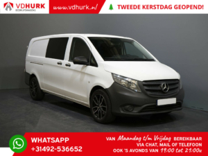 Mercedes-Benz Vito Van 114 CDI Aut. L3 XL 2x Sliding door/ LMV/ Cruise/ Air conditioning/ Towbar