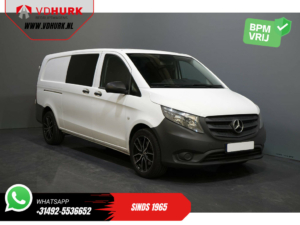 Mercedes-Benz Vito Bestelbus 114 CDI Aut. L3 XL 2x BPM VRIJ! Schuifdeur/ LMV/ Cruise/ Airco/ Trekhaak