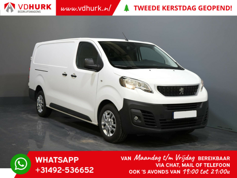 Peugeot Expert Van 2.0 HDI 125 ch Aut. L3 Croisière/ PDC/ Airco