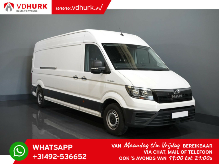 Volkswagen Crafter Bestelbus (MAN TGE)180pk DSG Aut. L4H3 270Gr.deuren/ PDC V+A/ Airco