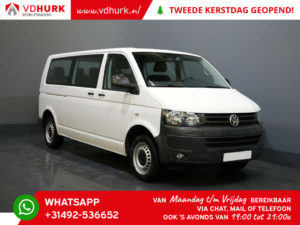 Volkswagen Transporter Kombi Passenger Transport 2.0 TDI 140 hp DSG Aut. L2 Combi BPM Free! € 22,922,- Incl. VAT 9 Passenger/ 9 P/ Airco/ Cruise