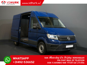 Volkswagen Crafter Van 35 2.0 TDI 180 hp DSG Aut. L3H3 LED/ Stand heater/ CarPlay/ Camera/ Seat heating/ Geared seat/ Cruise/ Driving plate