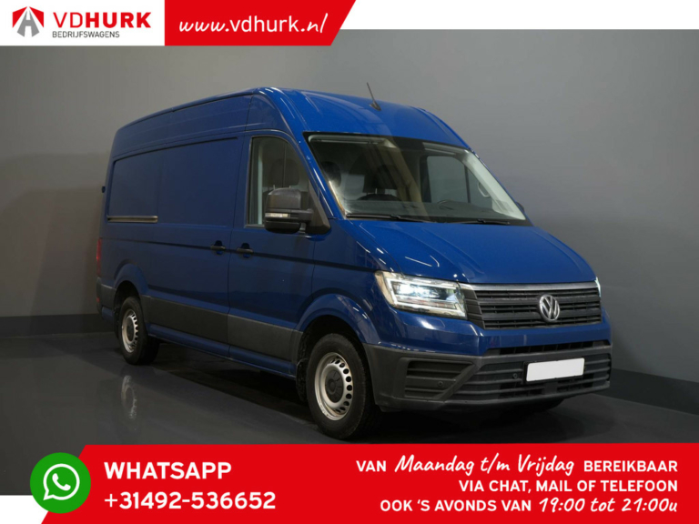 Volkswagen Crafter Van 35 2.0 TDI 180 hp DSG Aut. L3H3 LED/ Stand heater/ CarPlay/ Camera/ Seat heating/ Geared seat/ Cruise/ Driving plate