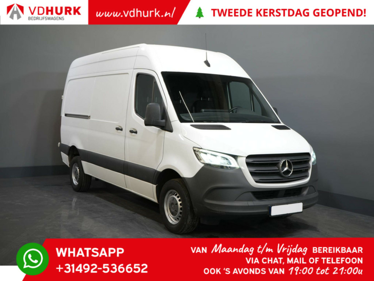 Mercedes-Benz Sprinter Van 316 2.2 CDI Aut. L2H2 RWD LED/ Croisière/ Siège rabattable/ Crochet d'attelage