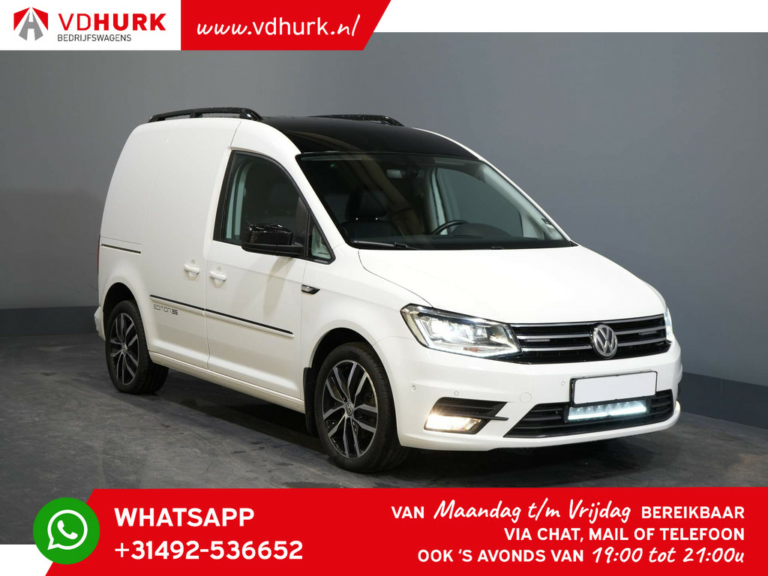 Volkswagen Caddy Van 2.0 TDI DSG Aut. 35 EDITION Bi-Xenon/ Half leather/ Stand heater/ Stoelverw./ Carplay/ Climate/ 17" LMV/ Towing hook