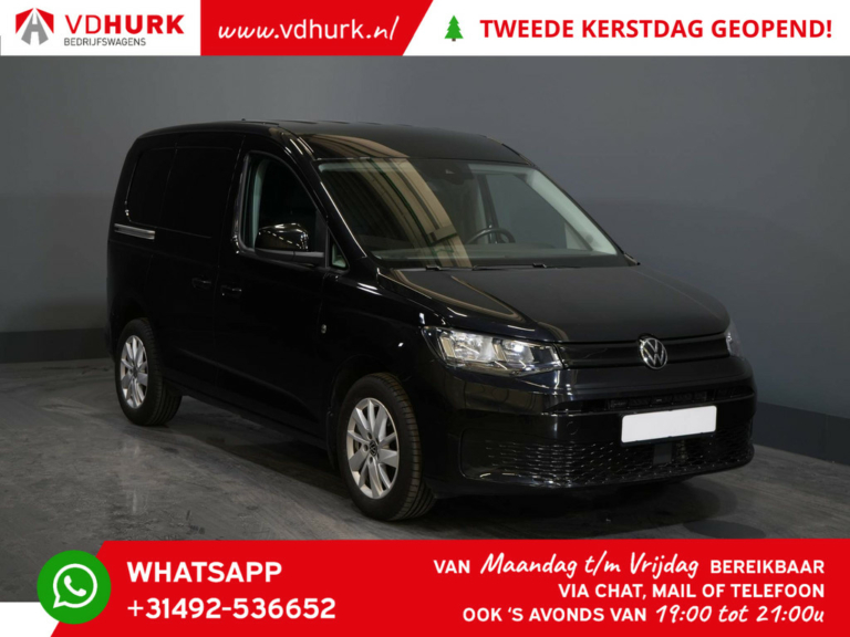 Volkswagen Caddy Cargo van 2.0 TDI 120 ch DSG Aut. Chauffage d'appoint/ LMV/ Keyless/ Sièges chauffants/ CarPlay/ Caméra/ Croisière/ Crochet d'attelage