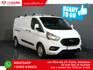 Ford Transit Custom Van L2 2.0 TDCI 130 hp Aut. READY2GO Carplay/ Camera/ Stand heater/ Cruise/ Towbar/ Seat heating