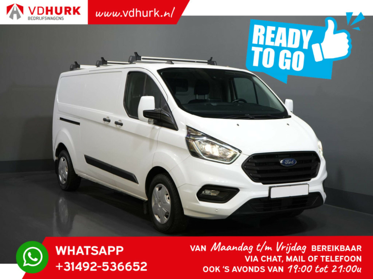 Ford Transit Custom Van L2 2.0 TDCI 130 hp Aut. READY2GO Carplay/ Kamera/ Standheizung/ Cruise/ Anhängerkupplung/ Sitzheizung