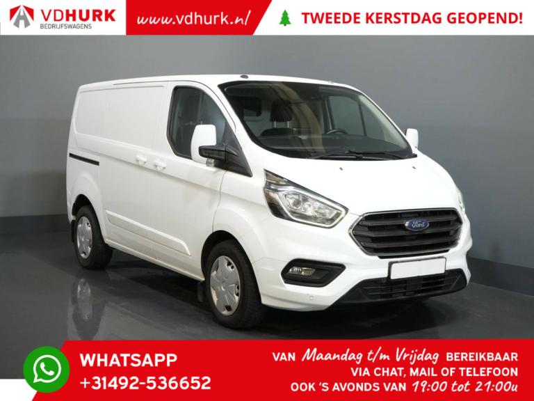 Ford Transit Custom Van 2.0 TDCI 130 ch Aut. Limited/ Carplay/ Chauffage au sol/ Intérieur/ Caméra