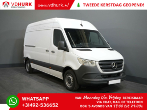 Mercedes-Benz Sprinter Van 315 CDI Aut. L2H2 3.5T GVW/ MBUX/ Navi/ Carplay/ Cruise/ Camera/ Windshield heater.