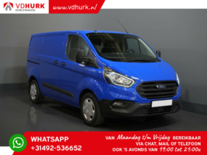 Ford Transit Custom Bestelbus 2.0 TDCI 130 pk Aut. Inrichting L+R/ Omvormer/ Stoelverw./ Cruise/ PDC/ Airco