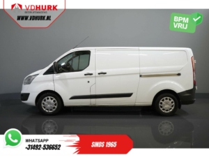 Ford Transit Custom Van L2 2.0 TDCI Aut. 130 KM EU6 2x Drzwi przesuwne/ Cruise/ Stoelverw./ PDC/ Airco