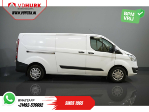 Ford Transit Custom Bestelbus L2 2.0 TDCI Aut. 130 pk EU6 2x Schuifdeur/ Cruise/ Stoelverw./ PDC/ Airco