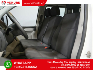 Volkswagen Transporter Open laadbak 2.0 TDI L2 DC Dubbel Cabine 6 Pers./ 216x194/ LAGE KM-stand/ Open Laadbak/ Pick-up/ Huif/ Cruise/ Airco