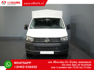 Volkswagen Transporter Open cargo box 2.0 TDI L2 DC Double Cab 31,000 km/ 6 Pers./ Open cargo box/ Pick-up/ Huif/ Cruise/ Airco