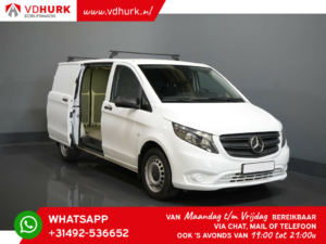 Mercedes-Benz Vito Bestelbus 114 CDI Aut. L2 Adapt. Cruise/ Standkachel/ Stoelverw./ Inrichting/ Carplay/ Navi/ Camera/ Trekhaak