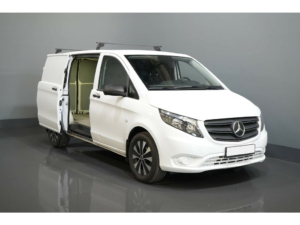 Mercedes-Benz Vito Bestelbus 114 CDI Aut. L2 Adapt. Cruise/ Standkachel/ Stoelverw./ Inrichting/ Carplay/ Navi/ Camera/ Trekhaak