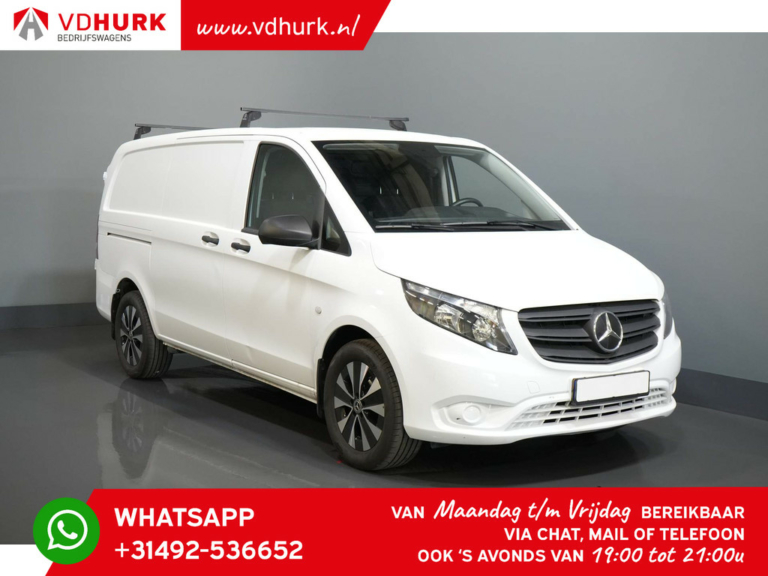 Mercedes-Benz Vito Van 114 CDI Aut. L2 Adapt. Croisière/ Chauffage au sol/ Sièges / Intérieur/ Carplay/ Navi/ Caméra/ Crochet d'attelage