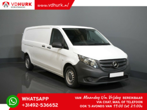 Mercedes-Benz Vito Van 114 CDI Aut. L3 343 XL EURO6 BPM FREE! Position heating/ Seat heating/ Cruise/ Camera/ Air conditioning