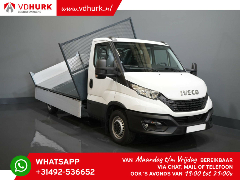 Iveco Daily Kipper 3.0 180 hp 385x200 3-Sided Tipper/ Tipper/ 3.5T tow/ Open body/ pick up/ dreiseit tipper