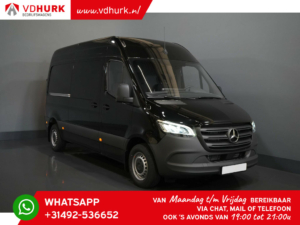 Mercedes-Benz Sprinter Van 12x! Aut. L2H2 3t GVW/ LED/ Stand heater/ Seat heating/ Carplay/ Cruise/ Camera/ Towing hook