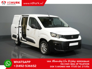 Peugeot Partner Van 1.5 HDI 130 hp Aut. 3 Pers./ Carplay/ Standkachel/ Stoelverw./ LMV/ Cruise/ PDC/ Towing hook