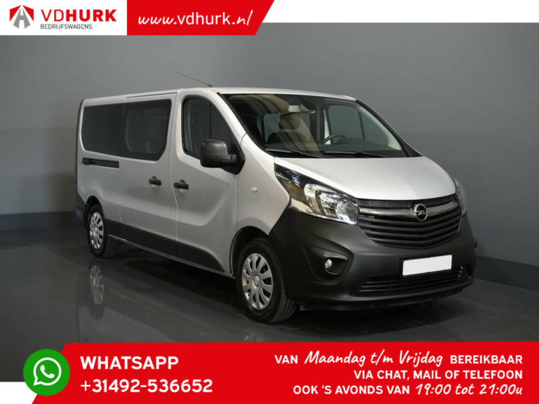 Opel Vivaro Combi Transport de personnes 1.6 CDTI 125 ch L2 EURO 6 MARGE Combi/ Kombi/ 9 Person/ 9 P/ Cruise/ Airco