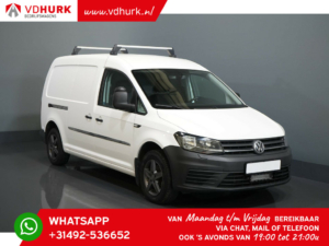 Volkswagen Caddy Maxi Van 2.0 TDI 100 ch DSG Aut. Chauffage stand/ Intérieur/ Sièges chauffants/ LMV/ Croisière/ Caméra/ PDC/ Crochet d'attelage