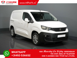 Peugeot Partner Van 1.5 HDI 100 к.с. 3 чол./ Carplay/ Безключовий/ LMV/ Камера/ Клімат/ PDC