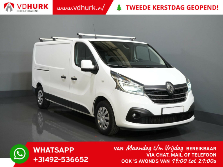 Renault Trafic Van 2.0 dCi 145 ch Aut. L2 LED/ Sièges chauffants/ Caméra/ PDC/ Croisière/ Climatisation/ Crochet d'attelage