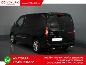 Toyota PROACE CITY Van 1.5 D-4D 130 hp Aut. L2 3Pers./ Interior/ Stand heater/ CarPlay/ Head-up/ Seat heating/ LMV/ Climate/ Cruise/ Towing hook