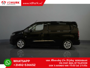 Toyota PROACE CITY Bestelbus 1.5 D-4D 130 pk Aut. L2 3Pers./ Inrichting/ Standkachel/ CarPlay/ Head-up/ Stoelverw./ LMV/ Climate/ Cruise/ Trekhaak