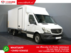 Mercedes-Benz Sprinter Voiture 316 2.2 CDI Aut. EU6 Voiture Laadklep 438x211x200 Spoiler/ Porte latérale/ Standkachel/ Stoelverw./ Cruise