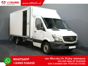 Mercedes-Benz Sprinter Bakwagen 316 2.2 CDI Aut. EU6 Bakwagen Laadklep 438x211x200 Spoiler/ Porta laterale/ Standkachel/ Stoelverw./ Cruise