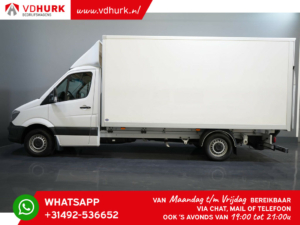 Mercedes-Benz Sprinter Voiture 316 2.2 CDI Aut. EU6 Voiture Laadklep 438x211x200 Spoiler/ Porte latérale/ Standkachel/ Stoelverw./ Cruise