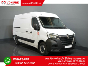 Renault Master Vans T35 2.3 dCi L2H2 145 CP NOU 3 Pers./ Cruise/ 2.5t Trekverm./ Airco