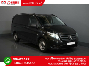 Mercedes-Benz Vito Van 116 CDI RWD Aut. L2 LED/ Stand heater/ 2.5t Towing device/ Carplay/ Navi/ Cruise/ Seat heating/ Camera/ Towing hook