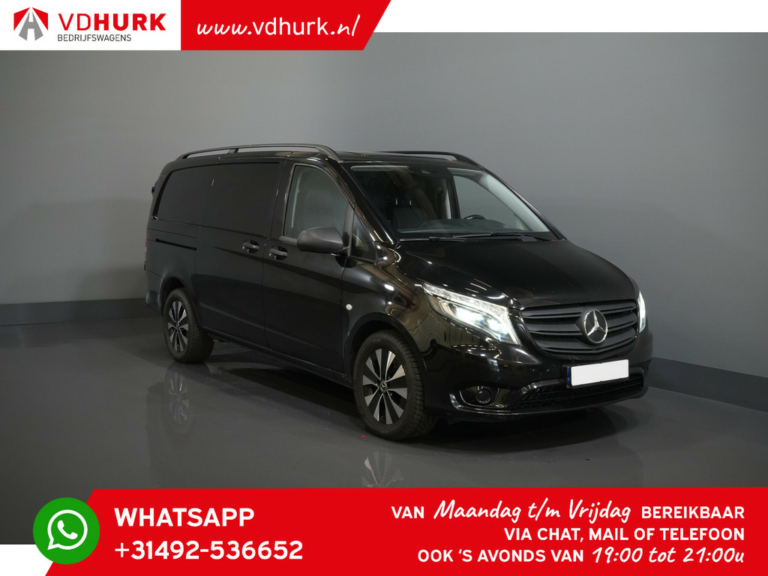 Mercedes-Benz Vito Van 116 CDI Aut. L2 LED/ Stand heater/ 2.5t Towing device/ Carplay/ Navi/ Cruise/ Seat heating/ Camera/ Towing hook