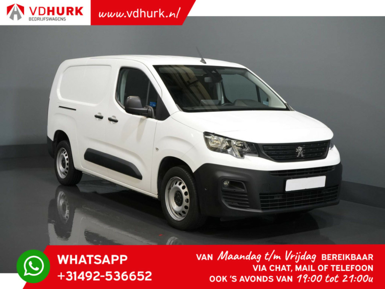 Peugeot Partner Van 1.5 HDI 130 PS Aut. L2 3Pers/ Standheizung/ Cruise/ Carplay/ Sitzheizung/ PDC V+A/ Abschlepphaken