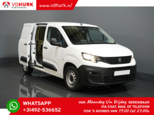 Peugeot Partner Van 1.5 HDI 130 hp Aut. Premium L2 3Pers/ Stand heater/ Cruise/ Carplay/ Seat heating/ PDC V+A/ Towing hook